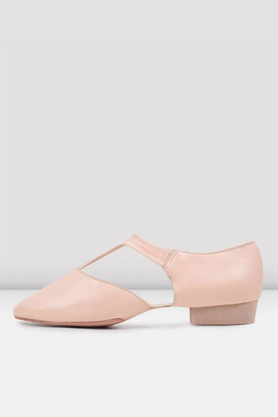 Bloch ES0410L Ladies Elastosplit Grecian Sandals Teaching Shoes Pink