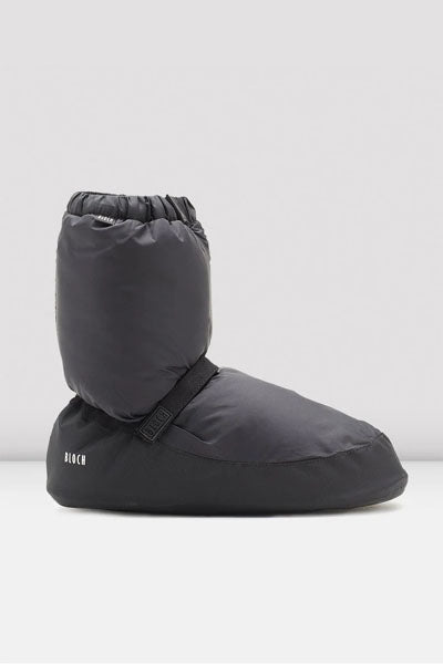 Bloch IM009 Adult Warm Up Booties Charcoal