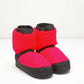 Bloch IM009K Child Warm Up Booties fluorescent pink swatch