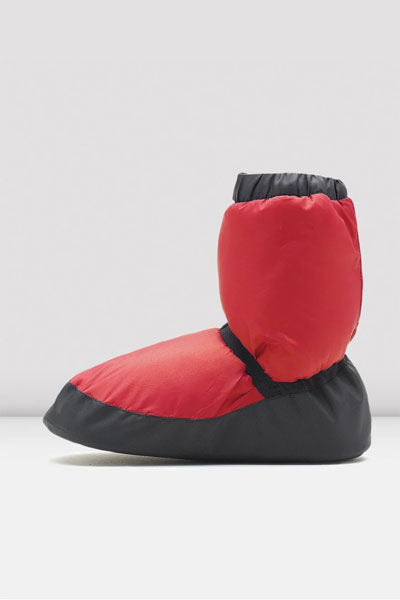 Bloch IM009 Adult Warm Up Booties Red