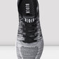 Bloch S0926G Childrens Omnia Lightweight Knitted Sneakers gray  color swatch