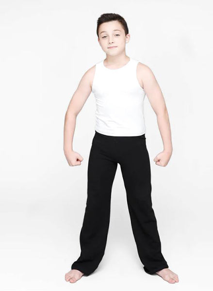 Body Wrappers - B191 Jazz Pants Boys-Black