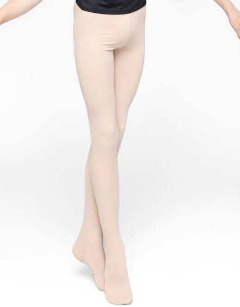 Body Wrappers-B90 Convertible Tights- Boys Nude