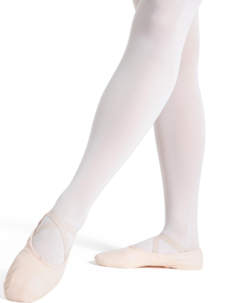 capezio 2027 juliet split sole leather ballet shoe child