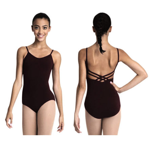 Capezio CC102 V-Neck Camisole Leotard Black