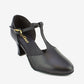 So Danca CH57 2.5" Heel Suede T-Strap Soul Character Shoe