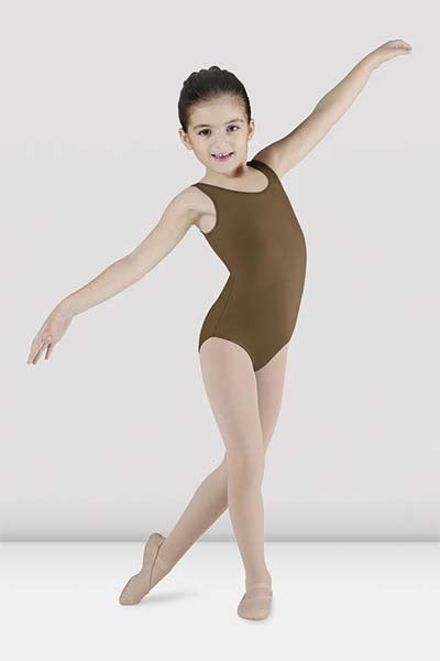 Bloch CL5605 Childs Essential Tank Leotard Almond color swatch