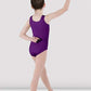 Bloch CL5605 Childs Essential Tank Leotard Aubergine color swatch  back side