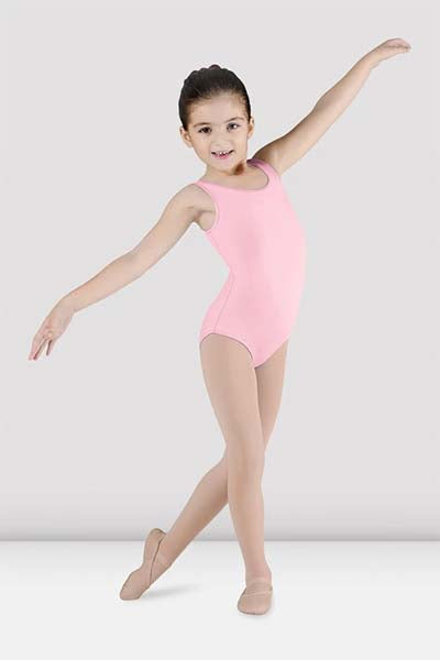 Bloch CL5605 Childs Essential Tank Leotard Candy Pink color swatch 