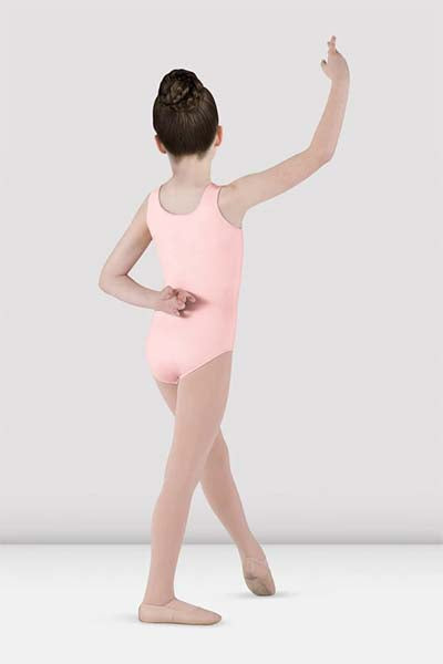 Bloch CL5605 Childs Essential Tank Leotard Light  Pink color swatch back side