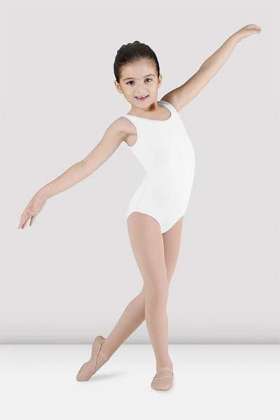 Bloch CL5605 Childs Essential Tank Leotard White color swatch