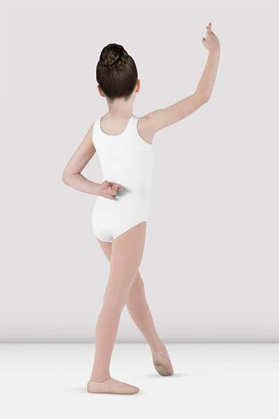 Bloch CL5605 Childs Essential Tank Leotard White color swatch