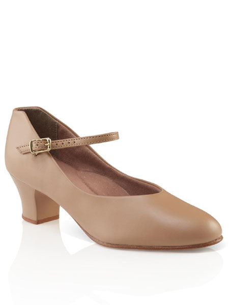 Capezio - 550 Girls Jr. Footlight 1 ½” Heel  Character Shoe Caramel color