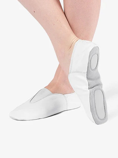 capezio em1 unisex agility gymnastics shoe white