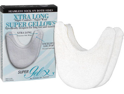 Pillows for Pointe SUPGX Extra Long Super Gellows Toe Pad