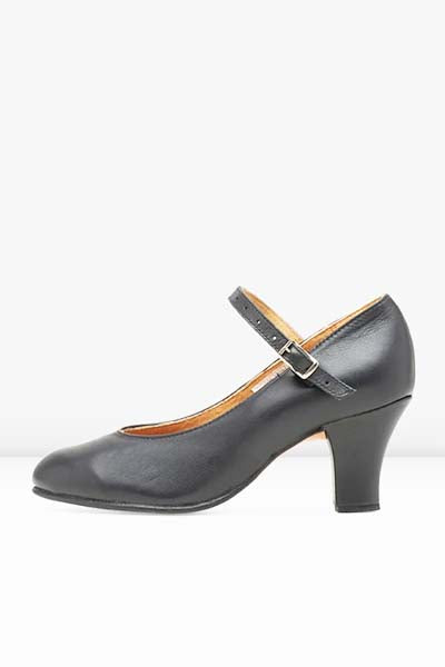 Bloch s0306l ladies cabaret 2.5'' heel character shoe black