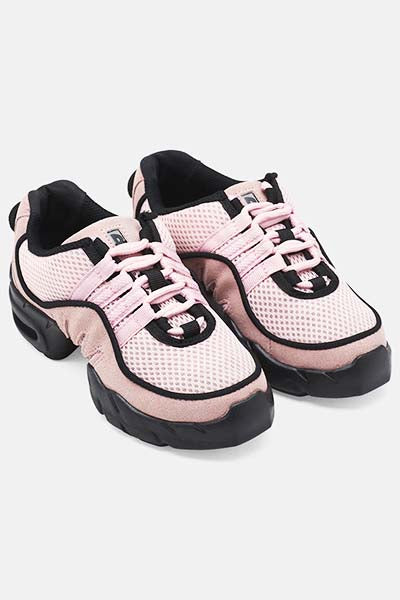 Bloch S0538L Adult Boost Mesh Split Sole Dance Sneakers Pink Color