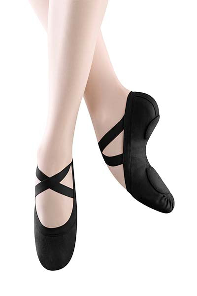 Bloch S0625M Men's Synchrony Canvas Ballet Shoe Black 