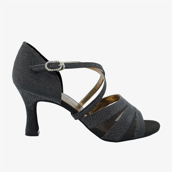 so danca bl192 ryder 2.5" heel open toe ballroom shoe black color