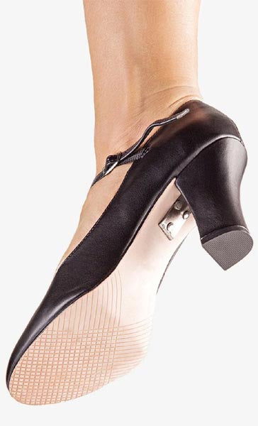 So Danca CH110 Caroline 3" Leather Sole T-Strap Character Shoe