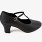 So Danca T-Strap Character Shoe Black
