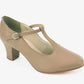 So Danca T-Strap Character Shoe Tan