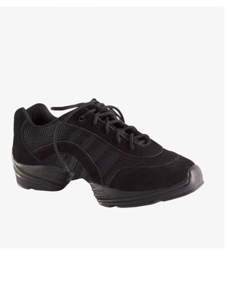 So Danca DK71 Skyler Adult Split Sole Black Dance Sneakers (XL)