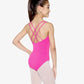 So Danca SL19 Lynn Child Camisole Leotard With Empire Waist And Strappy Back