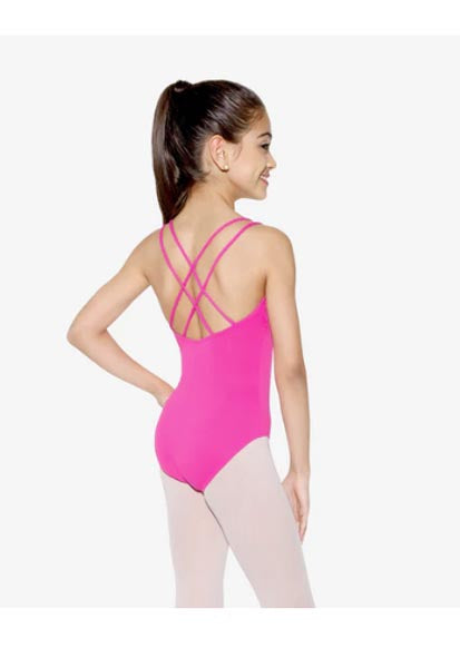 So Danca SL19 Child Lynn Camisole Leotard With Empire Waist And Strappy Back