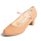 So Danca RO02  Canvas 1.5" Heel  Royal Character Shoe  Tan color