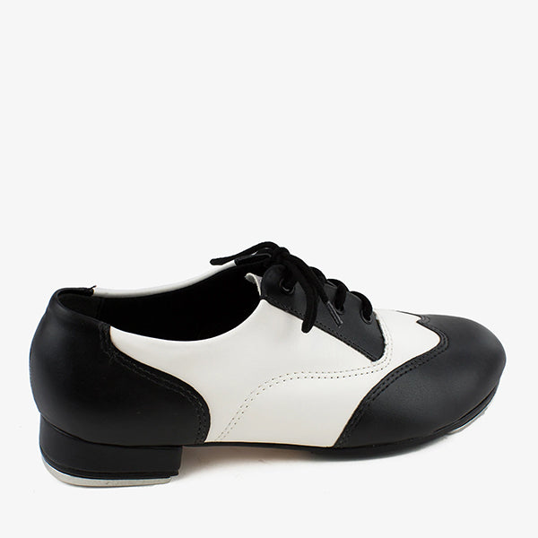 So Danca TA20 - Adult's  Oxford Tap Shoe Black and White