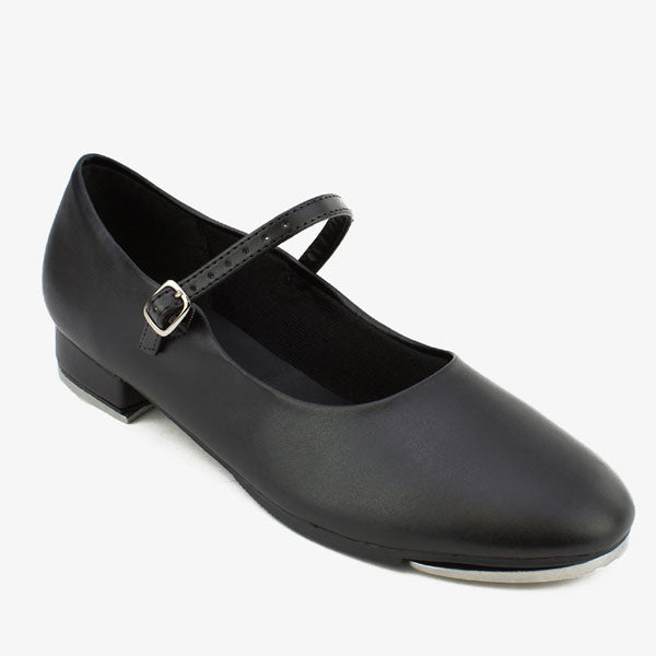 So Danca TA07 Adults Buckle Strap Tap Shoes black color