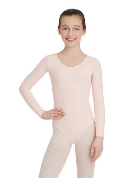 TB134C Long Sleeve Leotard Ballet Pink