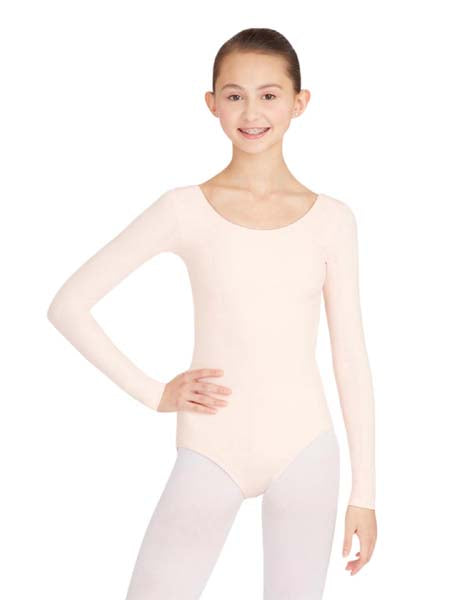 TB135 Long Sleeve Leotard Ballet Pink