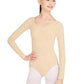 TB135 Long Sleeve Leotard Nude