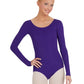 TB135 Long Sleeve Leotard Purple