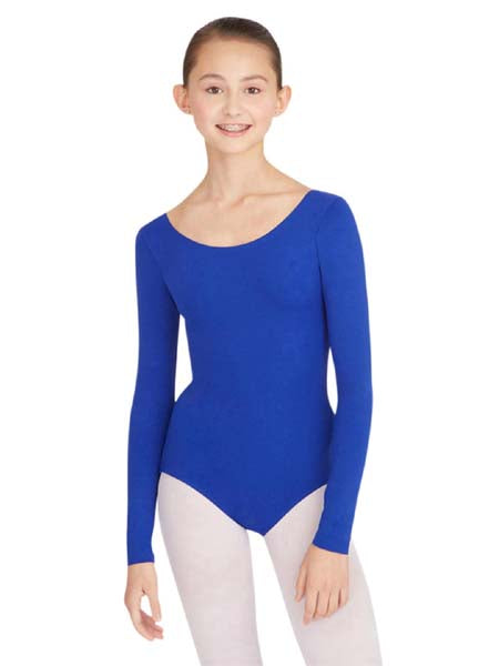TB135 Long Sleeve Leotard Royal