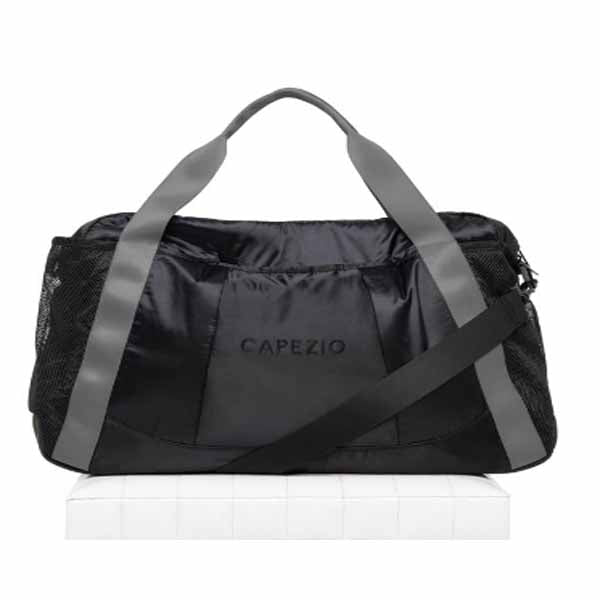 capezio b230 motivational duffle black/gray