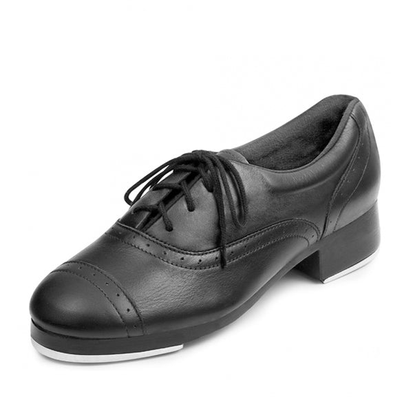 Mens black and store white tap shoes