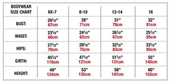 body wrappers p1162 girls tiler peck open mesh camisole bra tween sizing chart