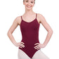 Capezio CC102 V-Neck Camisole Leotard Burgundy