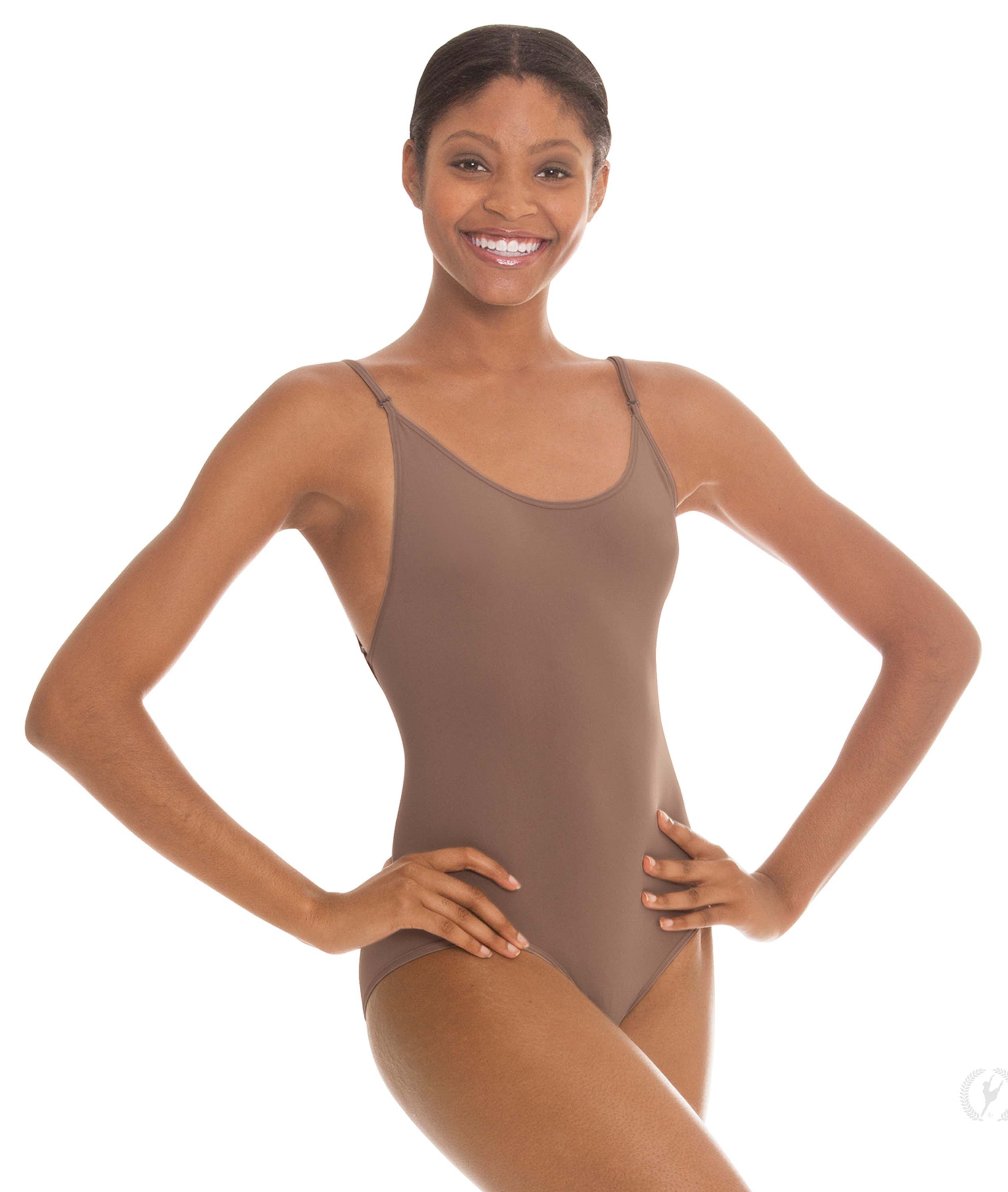 Eurotard 95707 Euroskins Classic Body Liner with Clear and Matching Straps