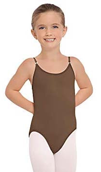 Eurotard 95707C Child's Euroskins Classic Body Liner with Clear and Matching Straps