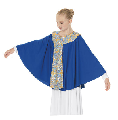 eurotard 81117c child tabernacle praise cape royal