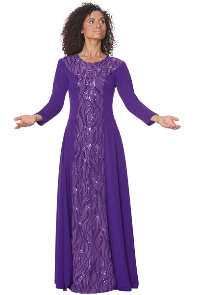 eurotard 82119 passion of faith dress purple