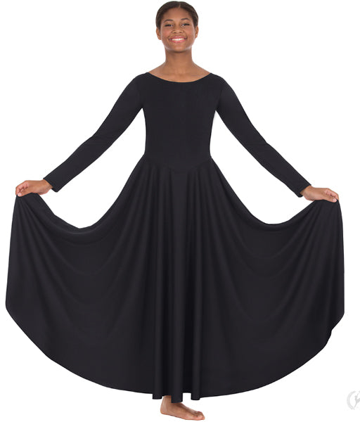 eurotard 13524 womens simplicity praise dress black