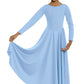 eurotard 13524c girls simplicity praise dress lt. blue