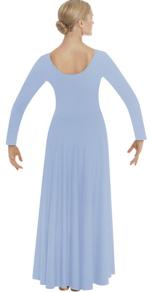 eurotard 13524 womens simplicity praise dress lt. blue