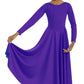 eurotard 13524c girls simplicity praise dress purple