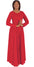 eurotard 13524 womens simplicity praise dress red
